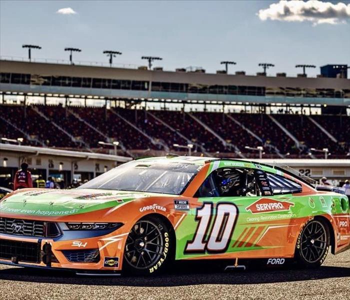 SERVPRO race car